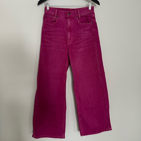 BDG PINK JEANS! WORN ONCE - Picture 2 of 3